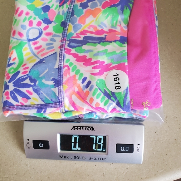 RARE Lilly Pulitzer Leggings Large Rochelle Weekender Capri Dancing on Deck‎ L - Picture 15 of 16